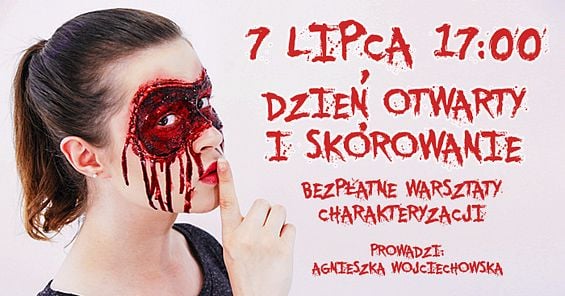 Skórowanie - bezpłatne warsztaty charakteryzacji & dzień otwarty w Szkole Wizażu i Charakteryzacji SWiCH - 7 lipca 2016 r.